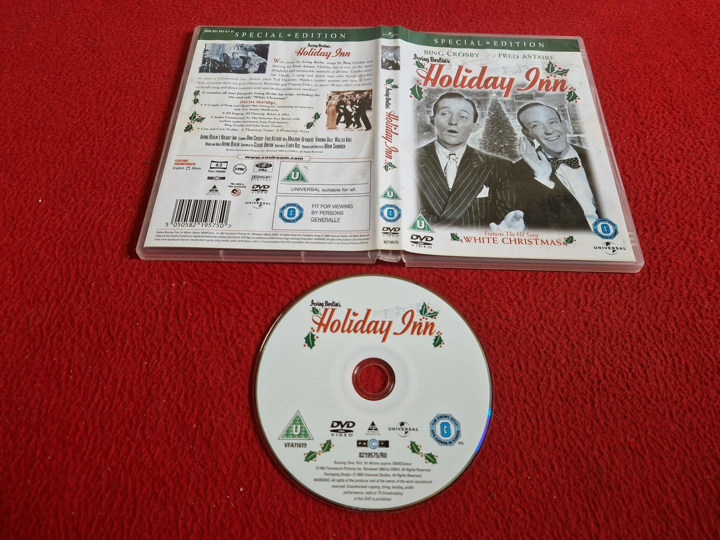 HOLIDAY INN DVD