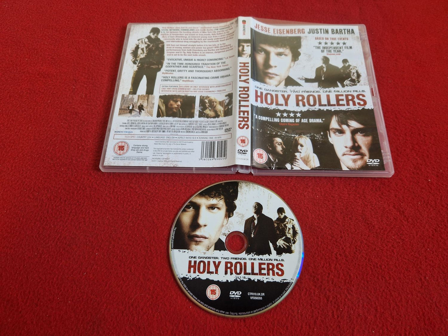 HOLY ROLLERS till DVD