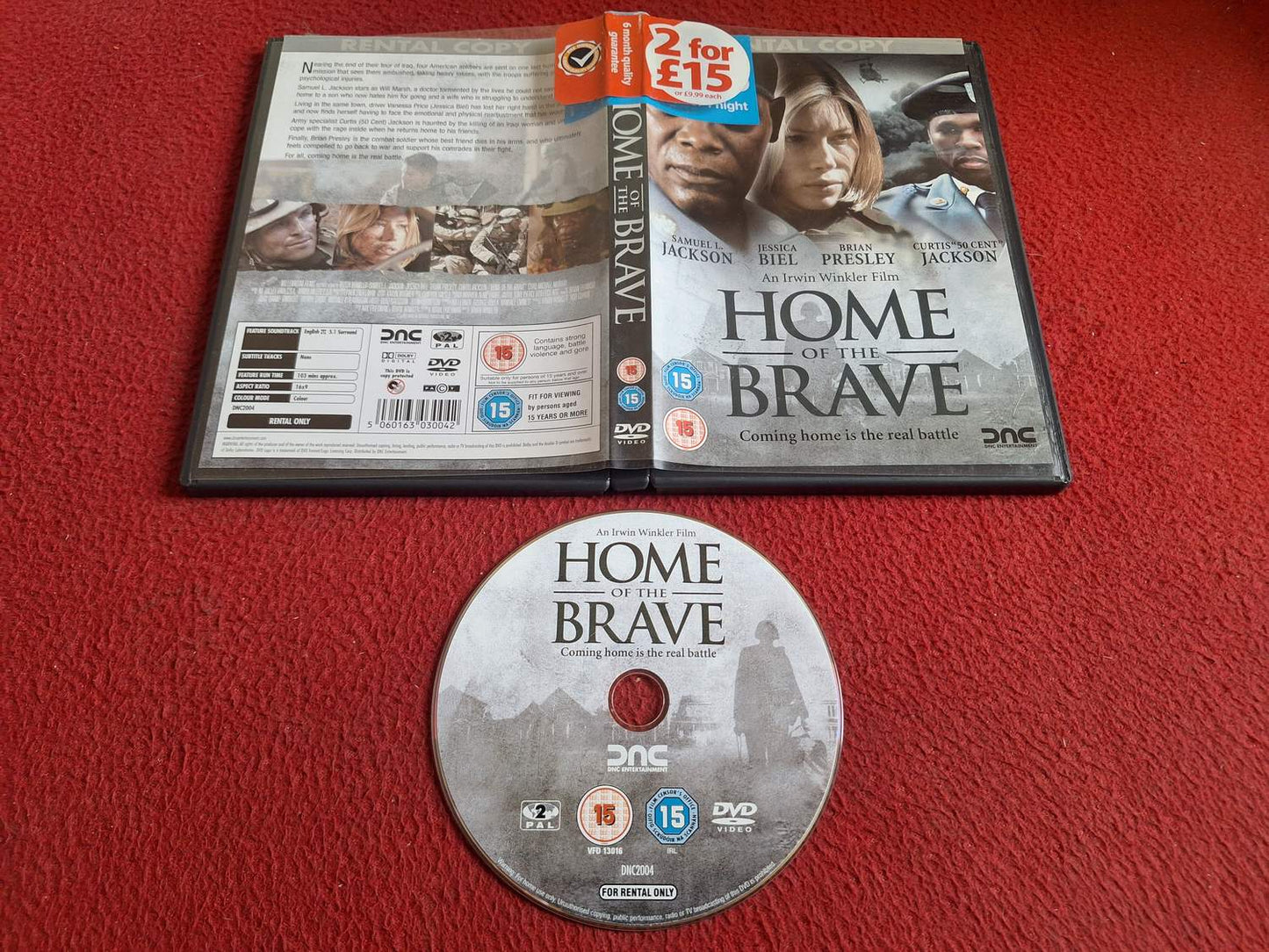 HOME OF THE BRAVE DVD