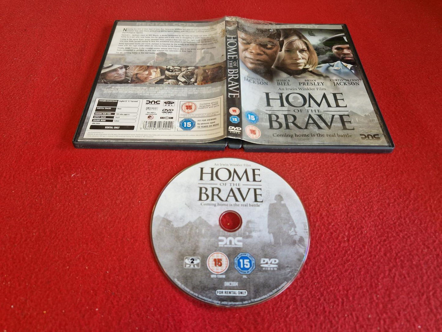 HOME OF THE BRAVE till DVD