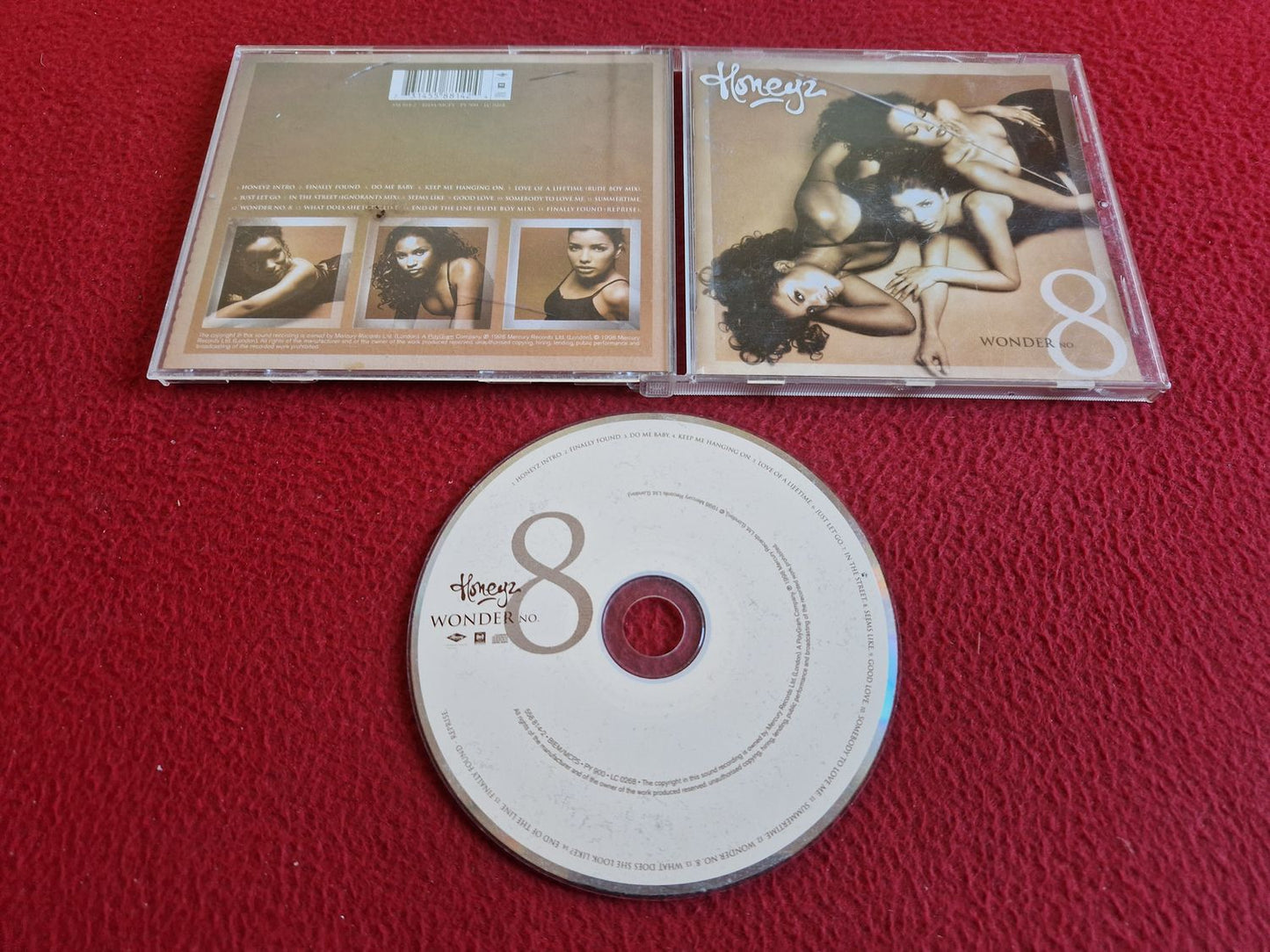 HONEYZ WONDER NO 8 CD