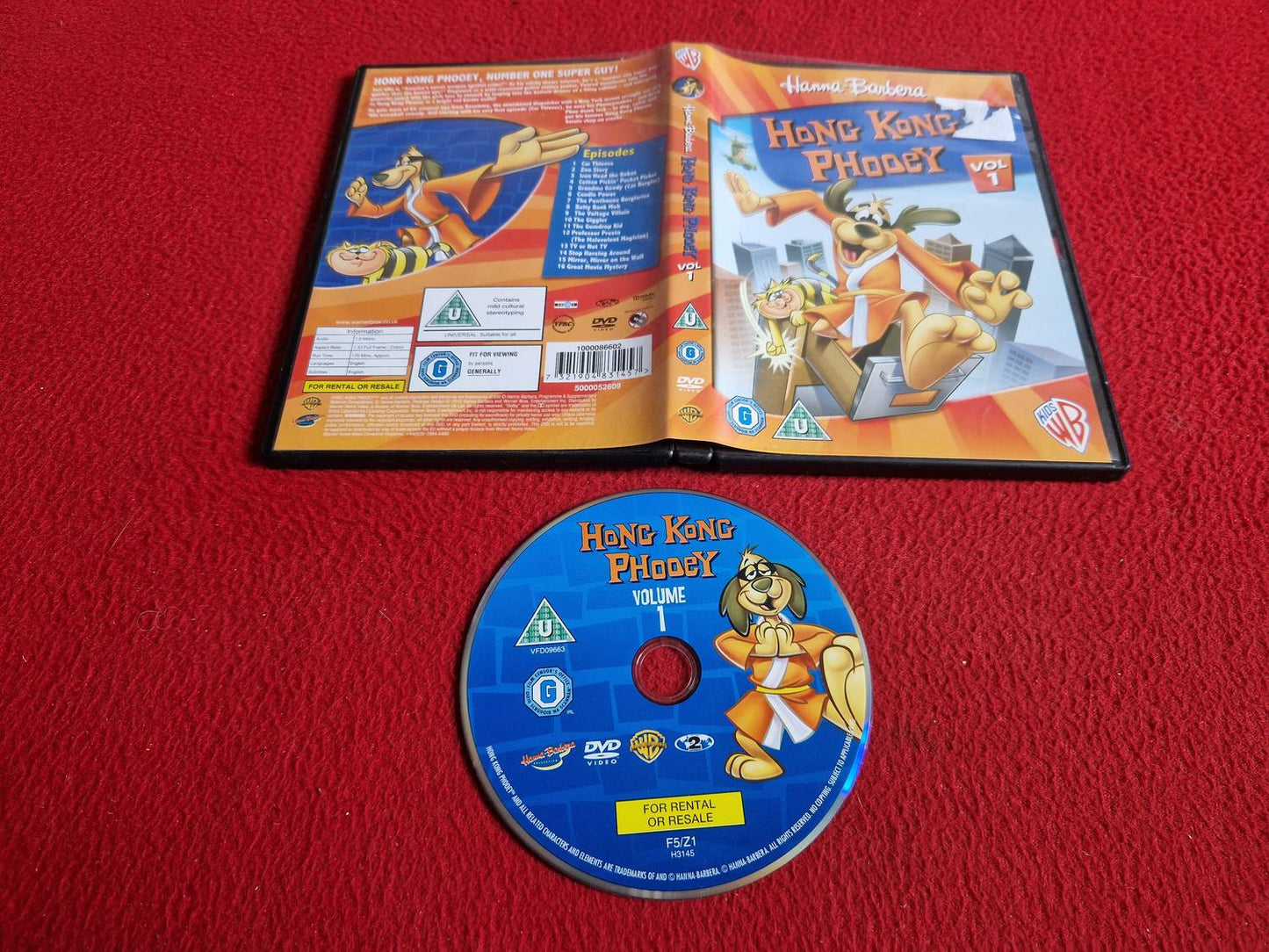HONG KONG PHOOEY VOL 1 DVD