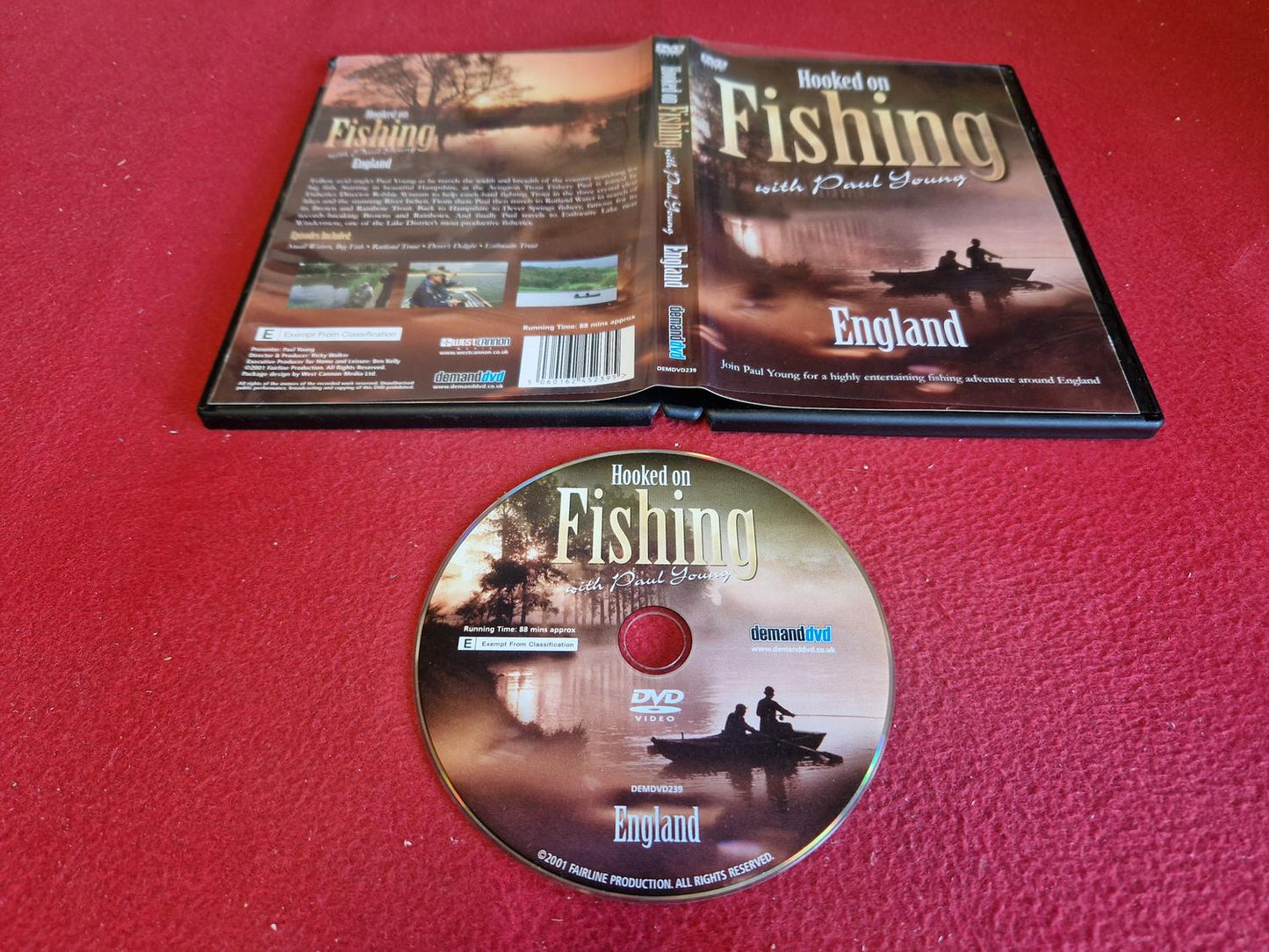 HOOKED ON FISHING WITH PAUL YOUNG ENGLAND till DVD