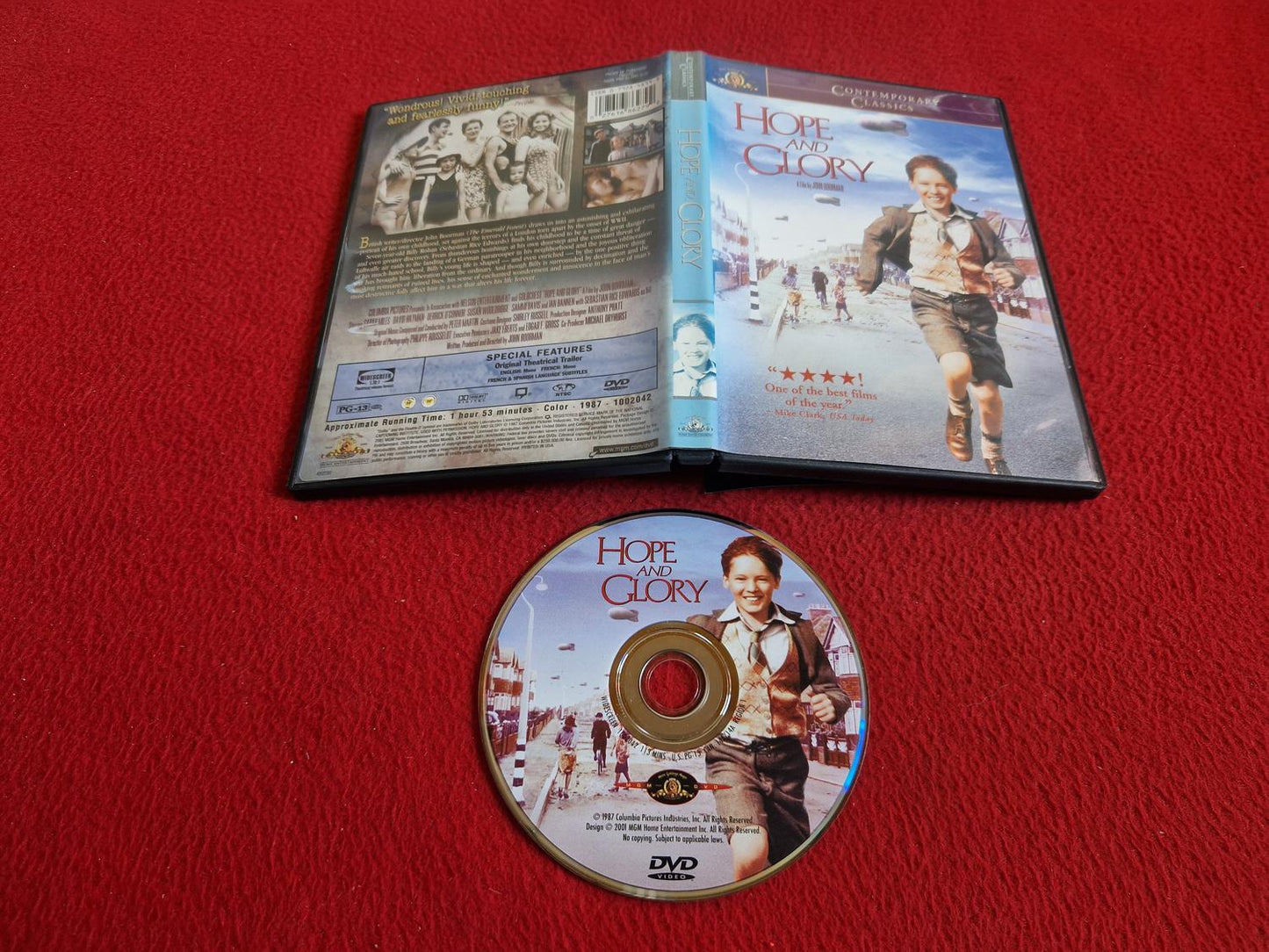 HOPE AND GLORY DVD