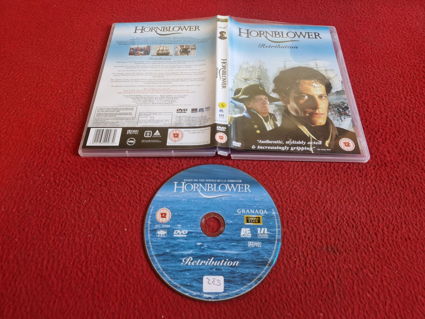 HORNBLOWER RETRIBUTION DVD