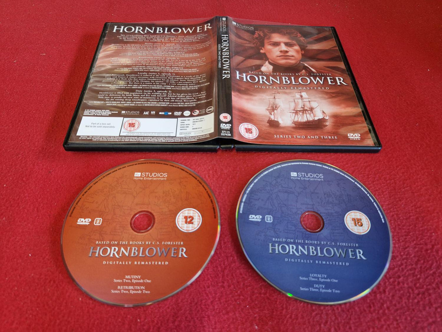 HORNBLOWER SERIES 2 & 3 till DVD
