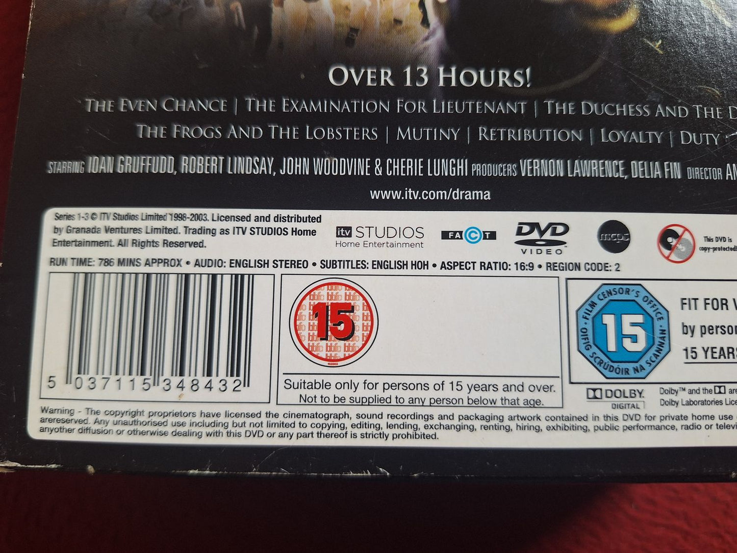 HORNBLOWER THE COMPLETE COLLECTION BOX DVD