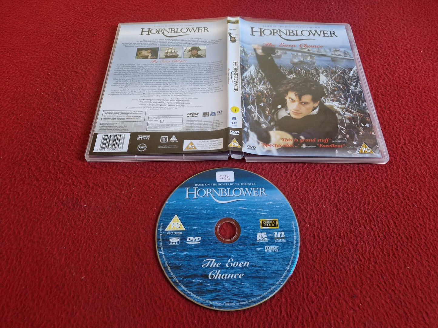 HORNBLOWER THE EVEN CHANCE DVD