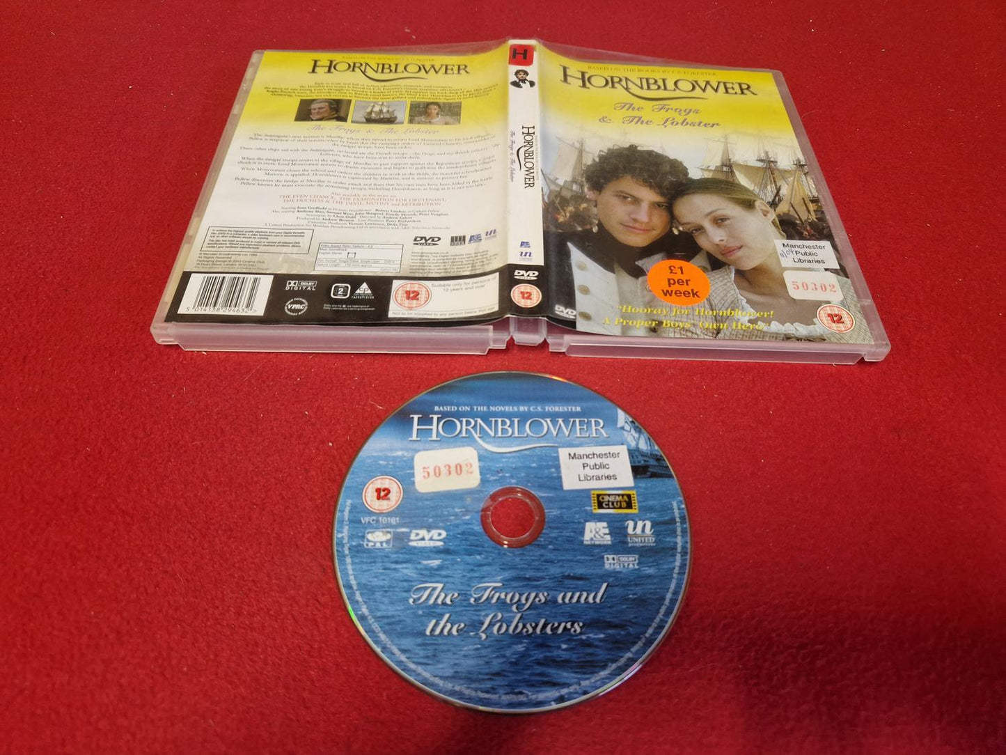 HORNBLOWER THE FROGS & THE LOBSTER till DVD
