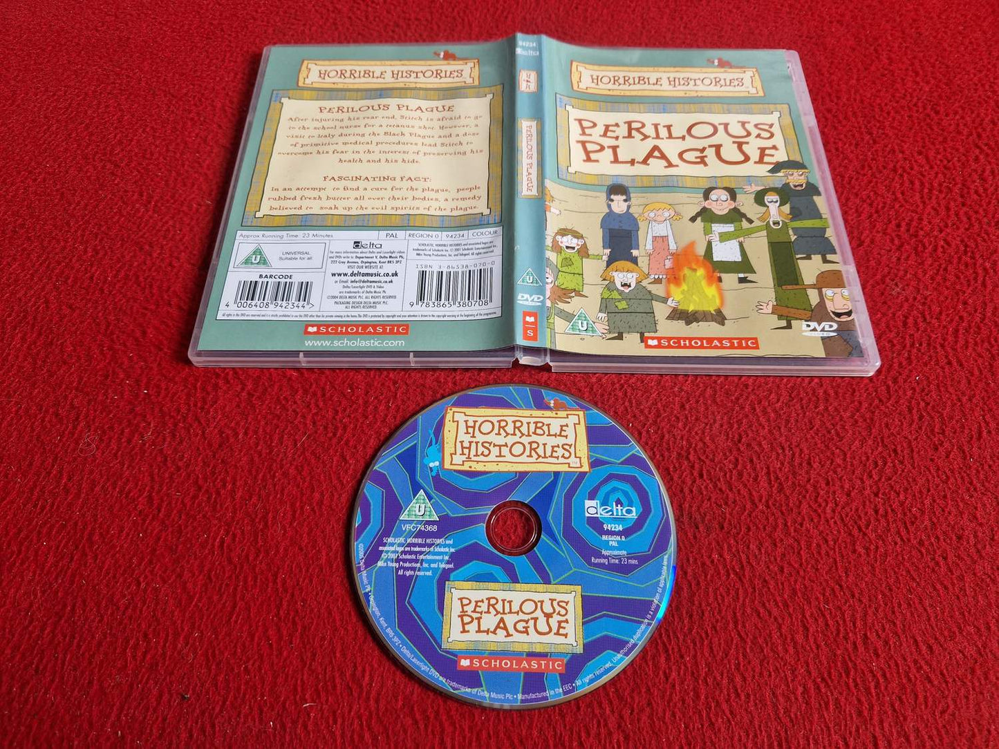 HORRIBLE HISTORIES PERILOUS PLAGUE DVD