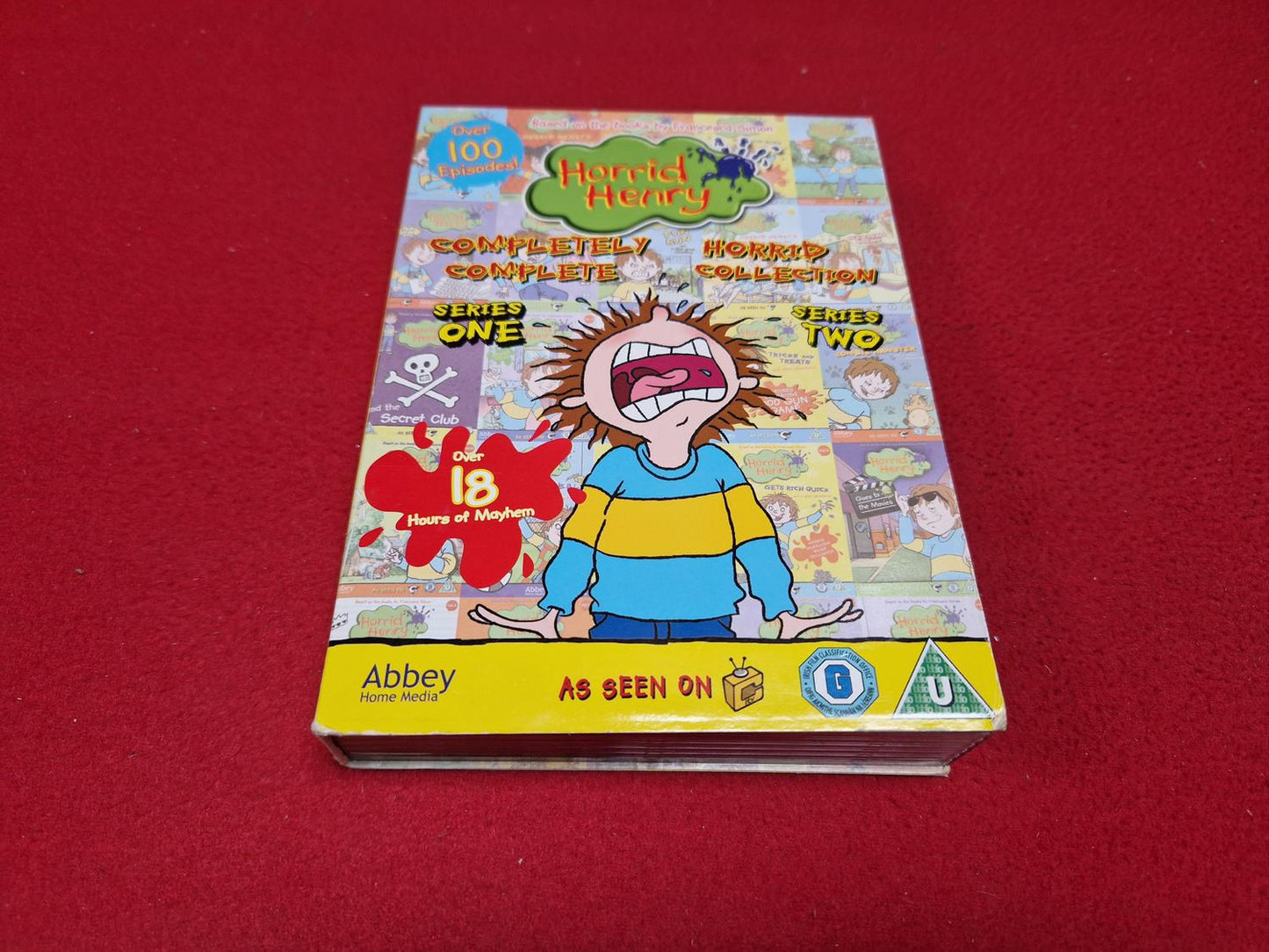 HORRID HENRY COMPLETELY COMPLETE HORRID COLLECTION BOX till DVD