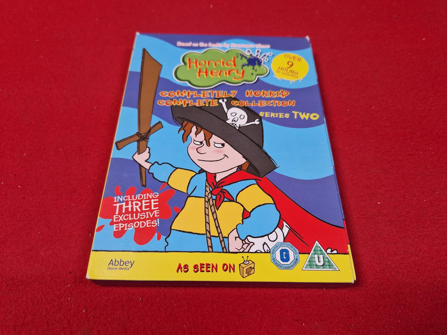 HORRID HENRY COMPLETE SERIES 2 BOX till DVD