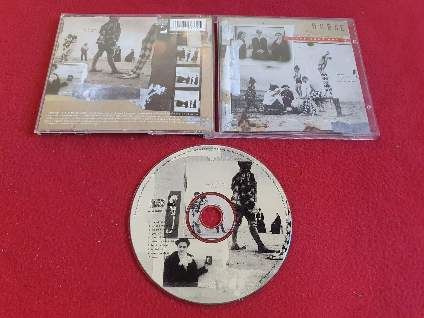 HORSE GODS HOME MOVIE till CD