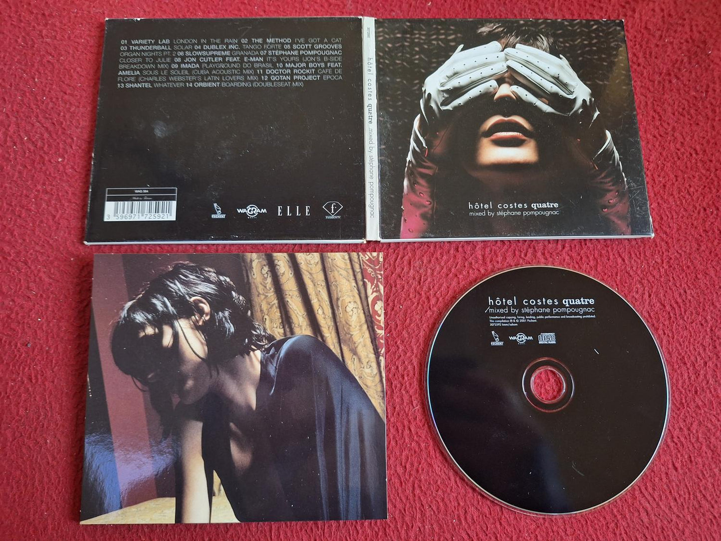 HOTEL COSTES QUATRE MIXED BY STEPHANE POMPOUGNAC CD