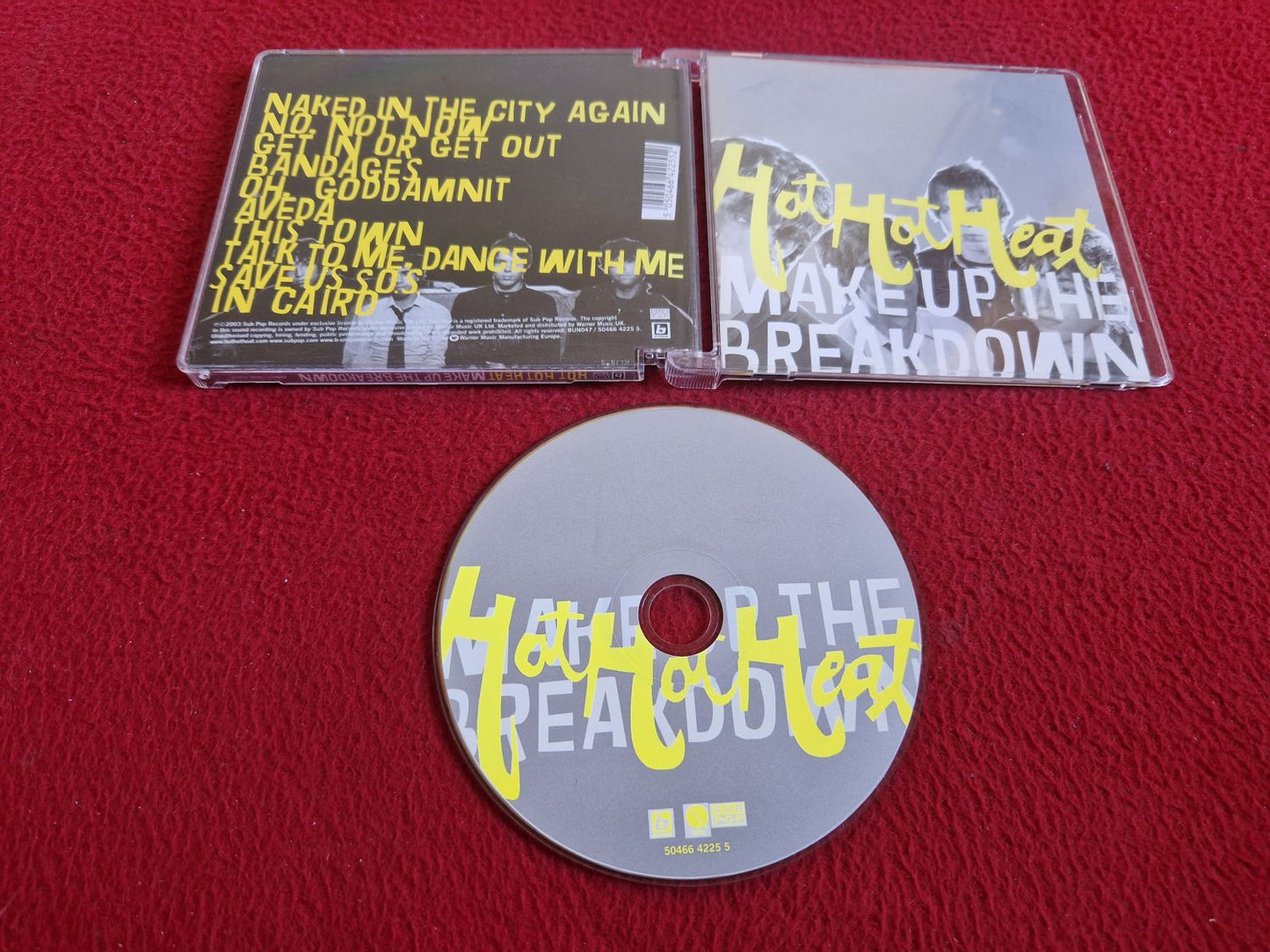HOT HOT HEAT MAKE UP THE BREAKDOWN CD
