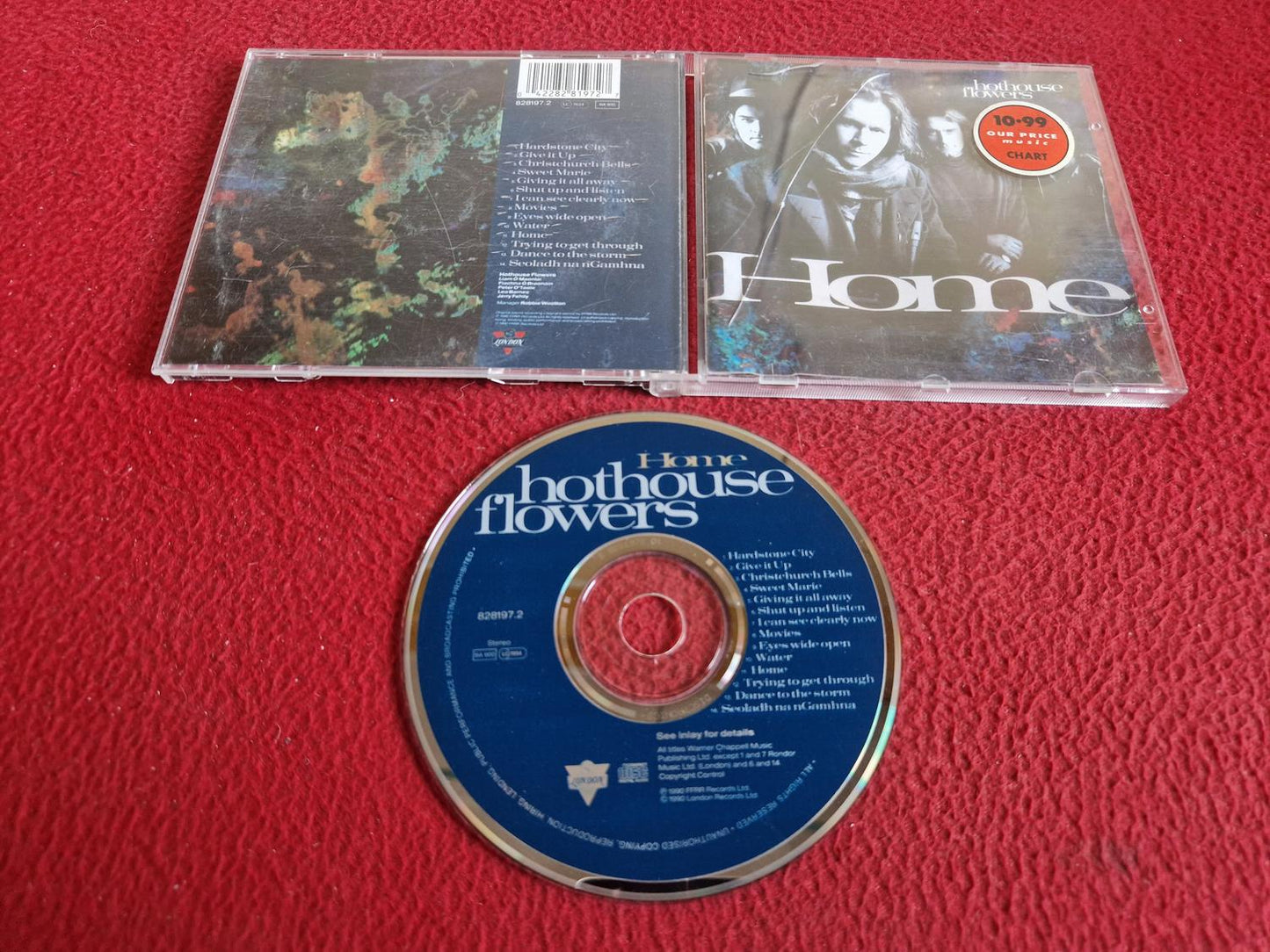 HOTHOUSE FLOWERS HOME CD