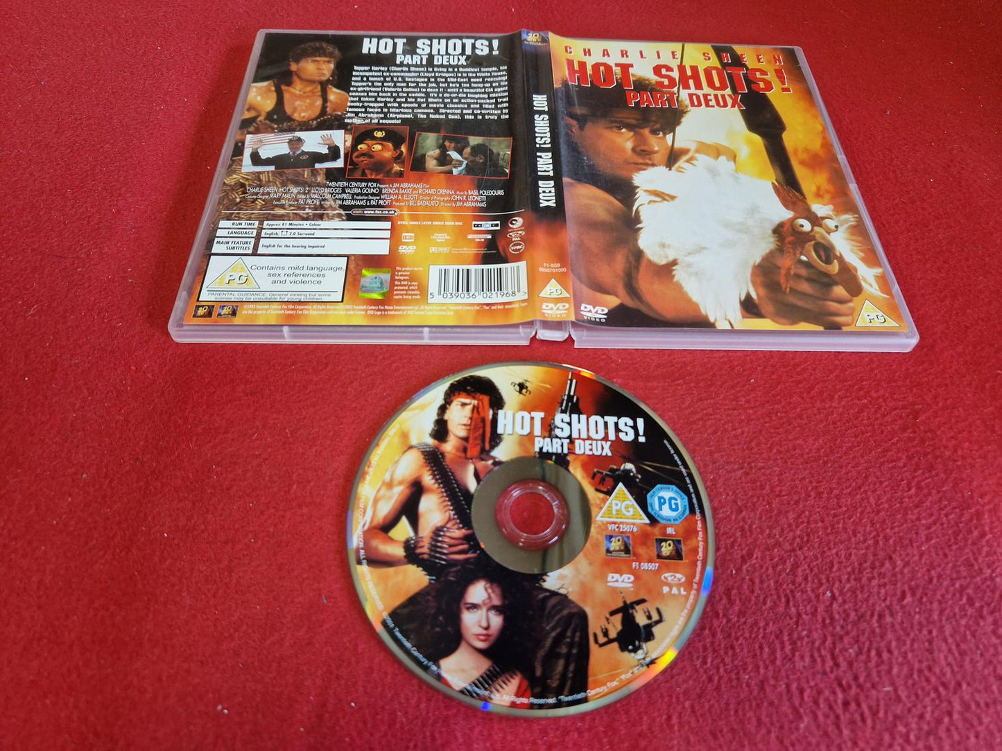 HOT SHOTS PART DEUX till DVD