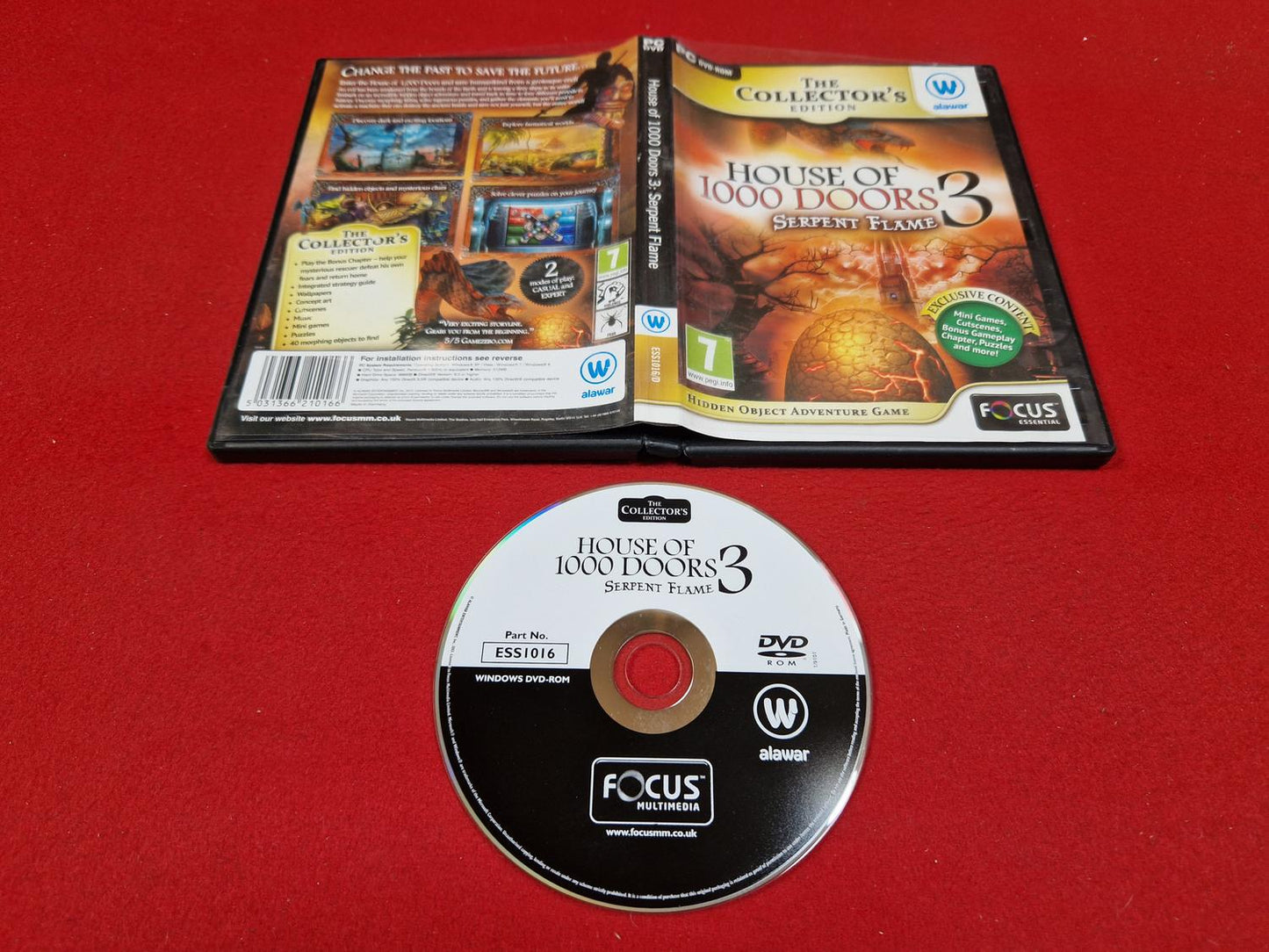 HOUSE OF A 1000 DOORS 3 SERPENT FLAME till PC
