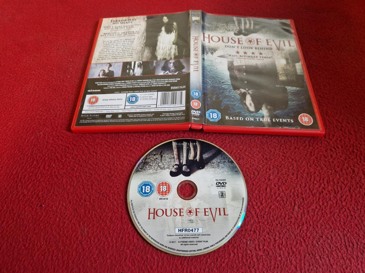 HOUSE OF EVIL DVD