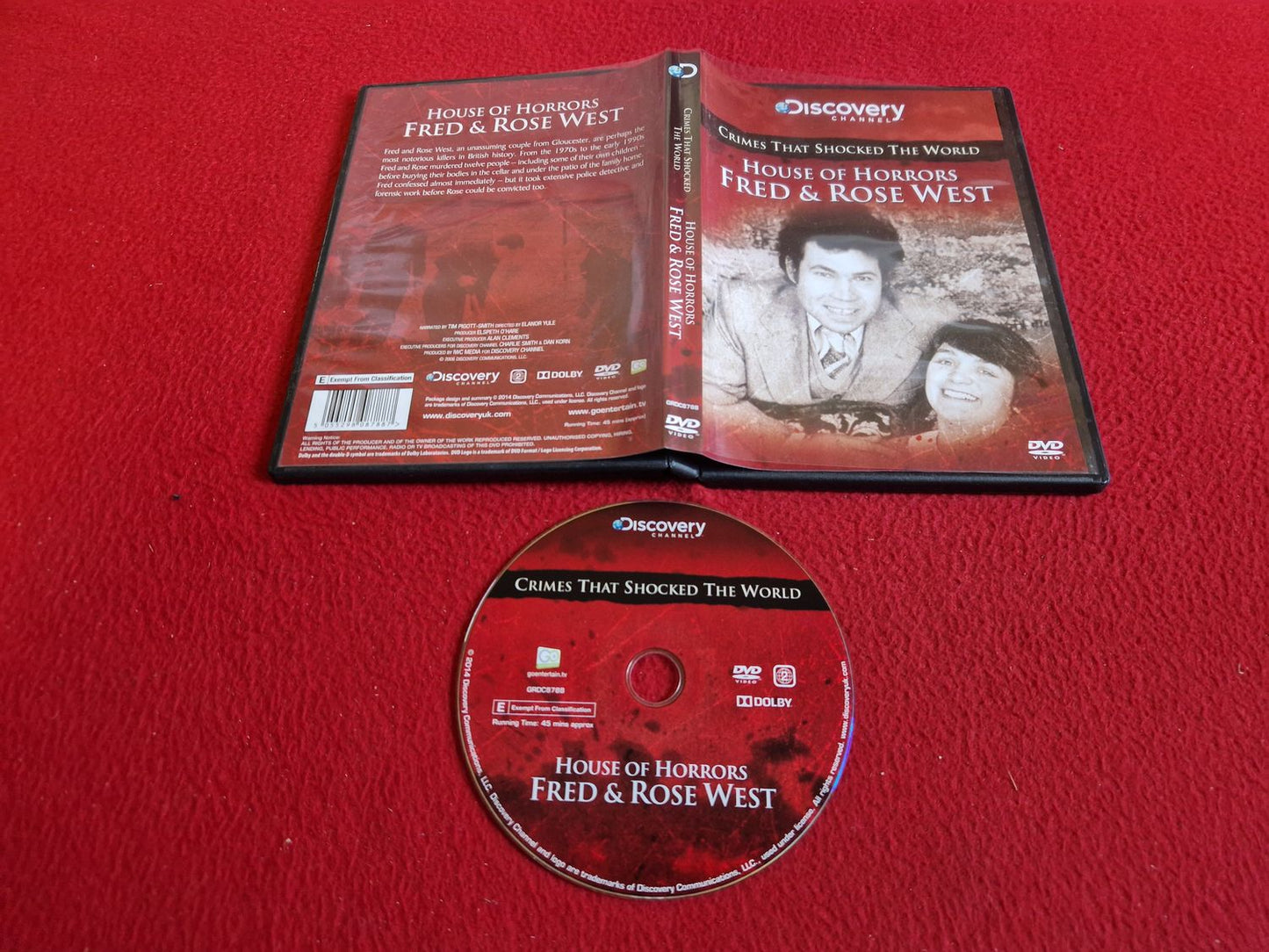 HOUSE OF HORRORS FRED & ROSE WEST DVD