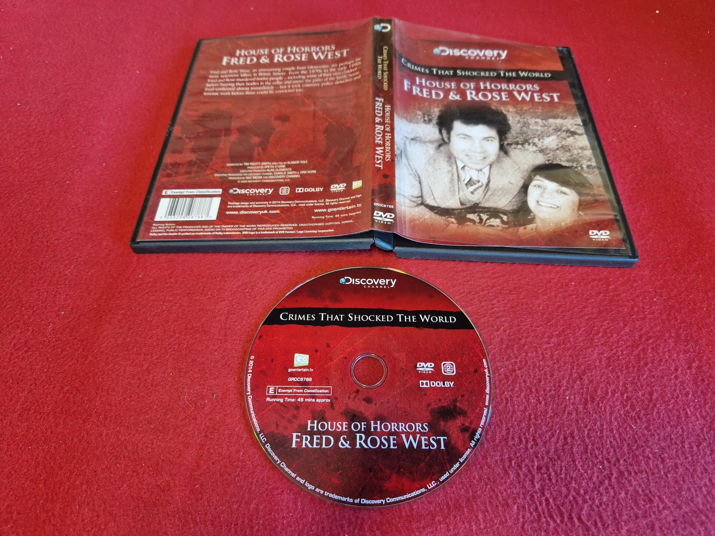 HOUSE OF HORRORS FRED & ROSE WEST till DVD