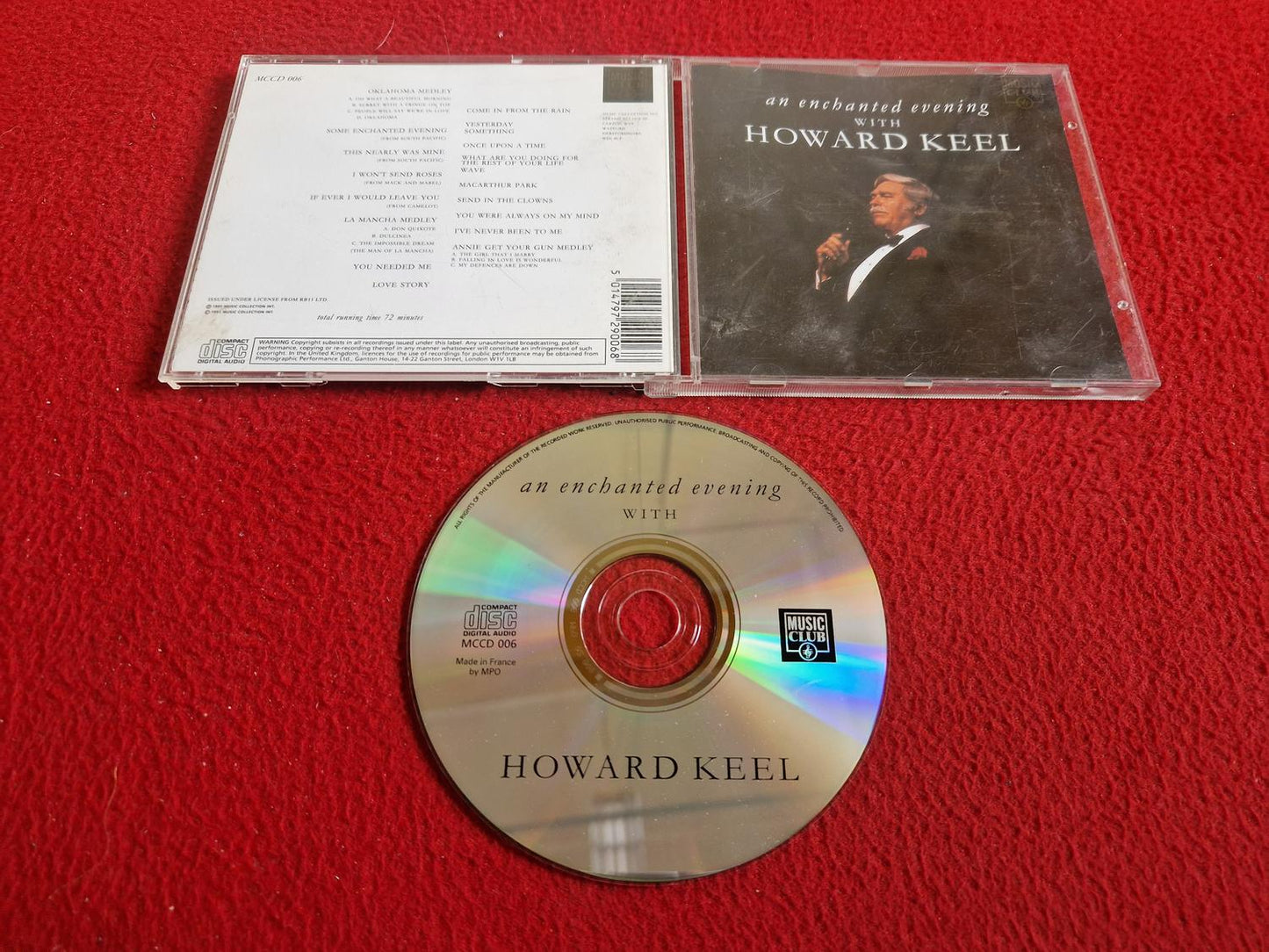 HOWARD KEEL AN ENCHANTED EVENING WITH CD