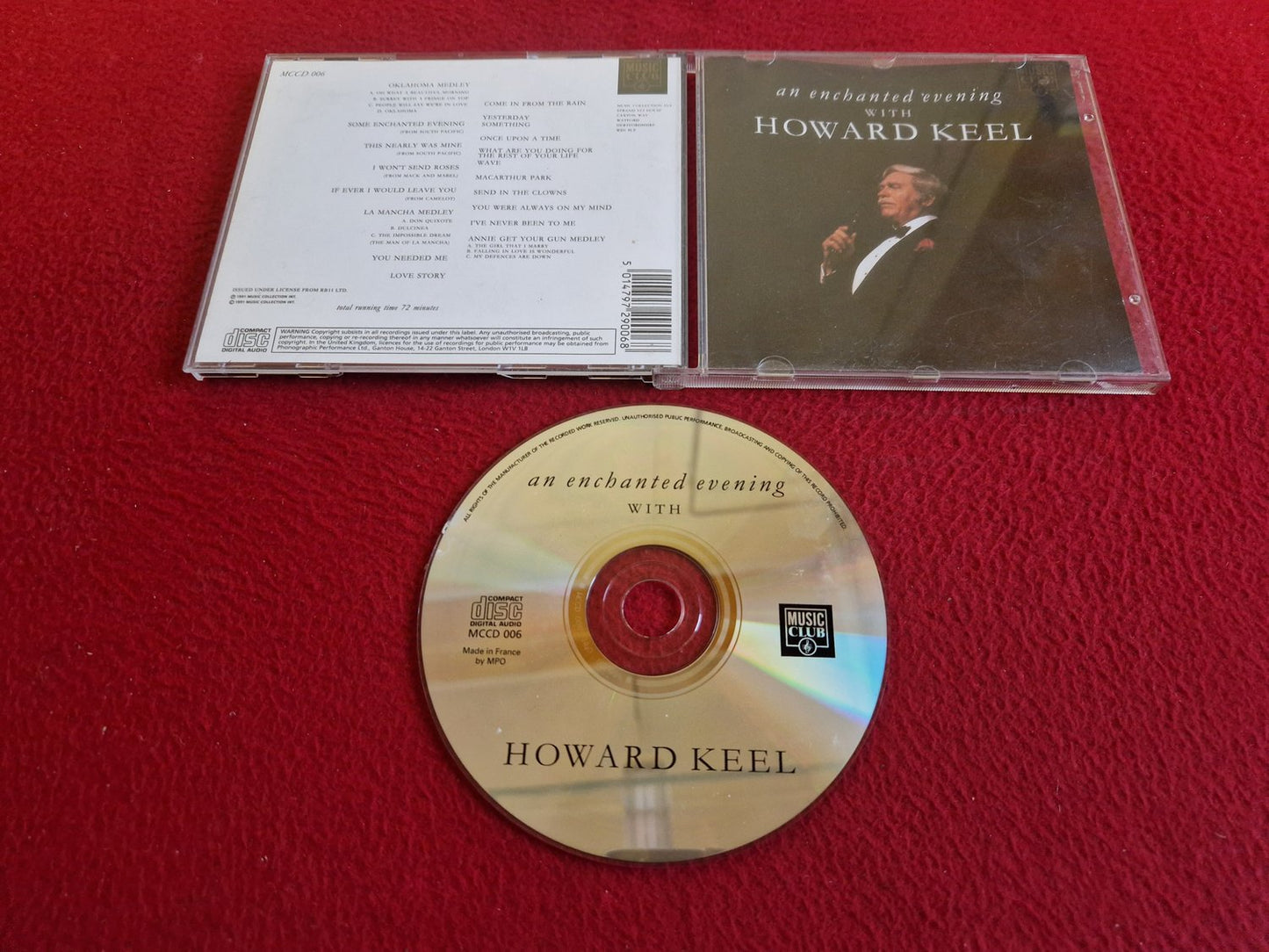 HOWARD KEEL – AN ENCHANTED EVENING WITH HOWARD KEEL CD