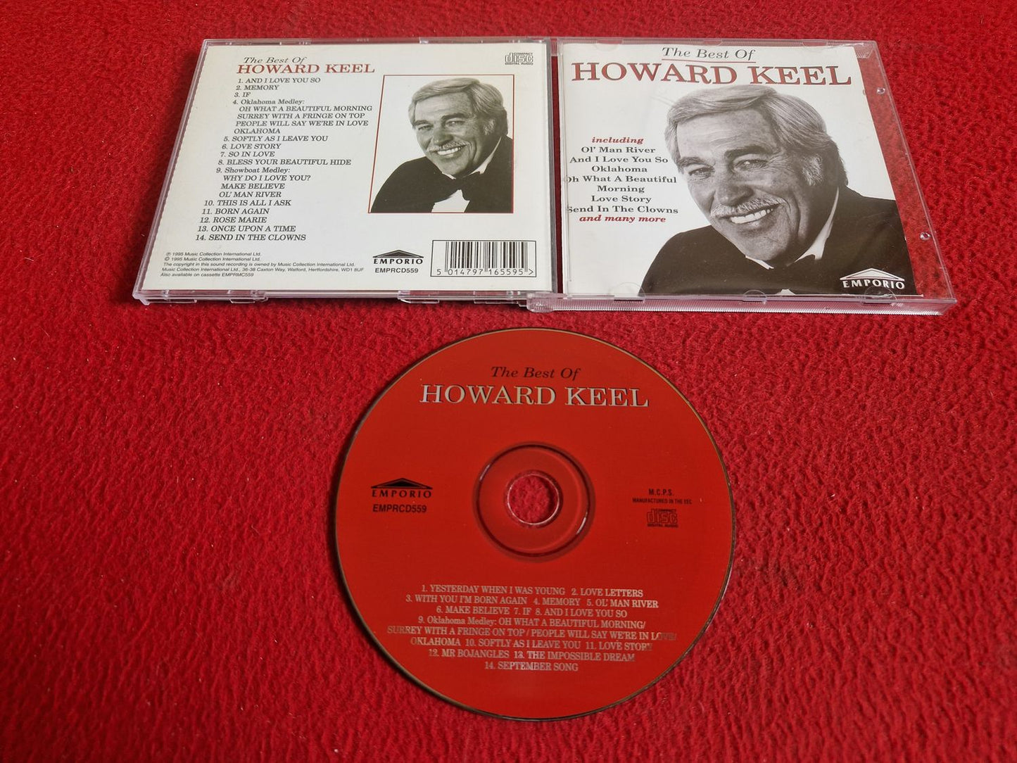 HOWARD KEEL THE BEST OF CD