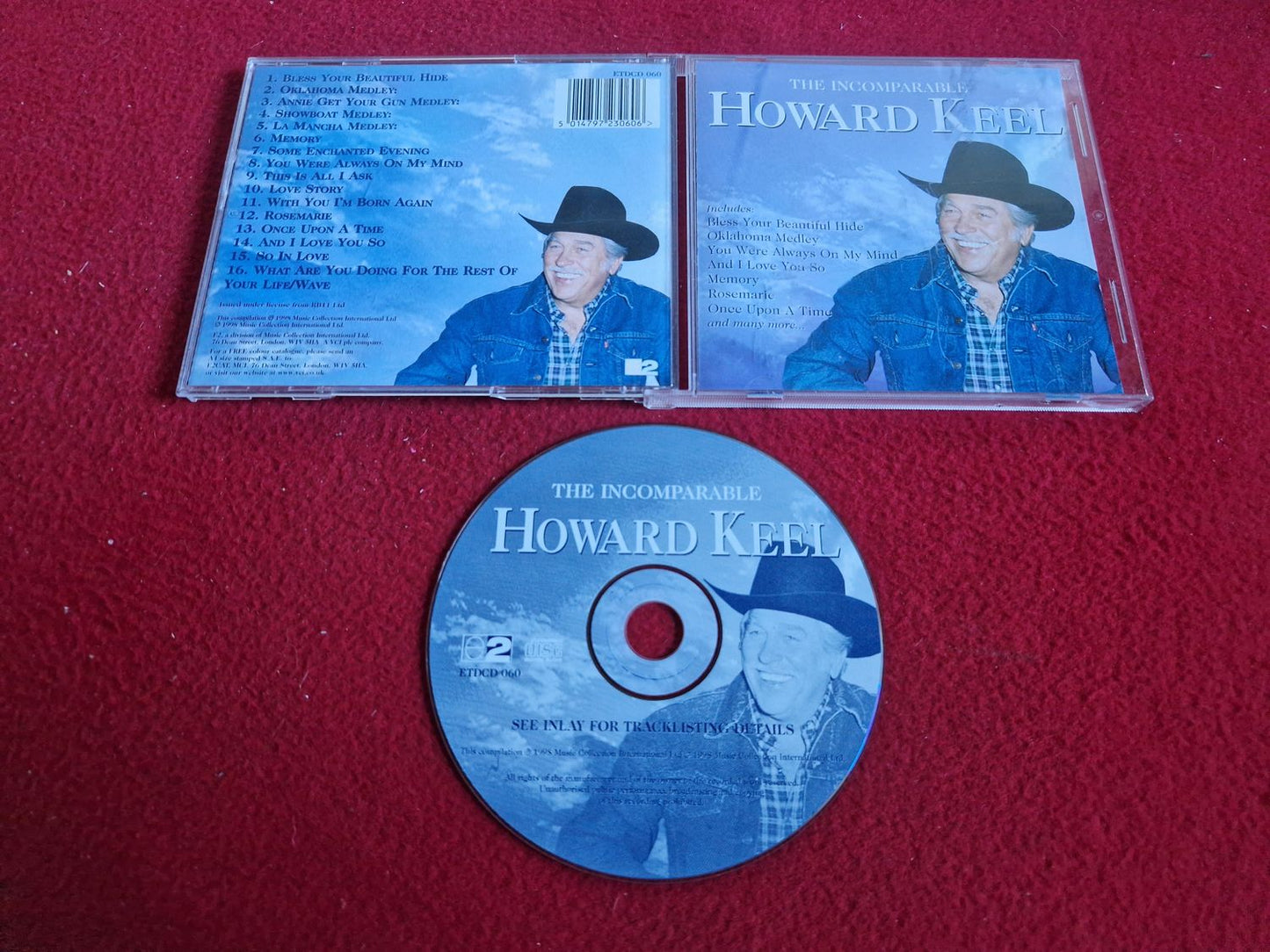 HOWARD KEEL THE INCOMPARABLE CD