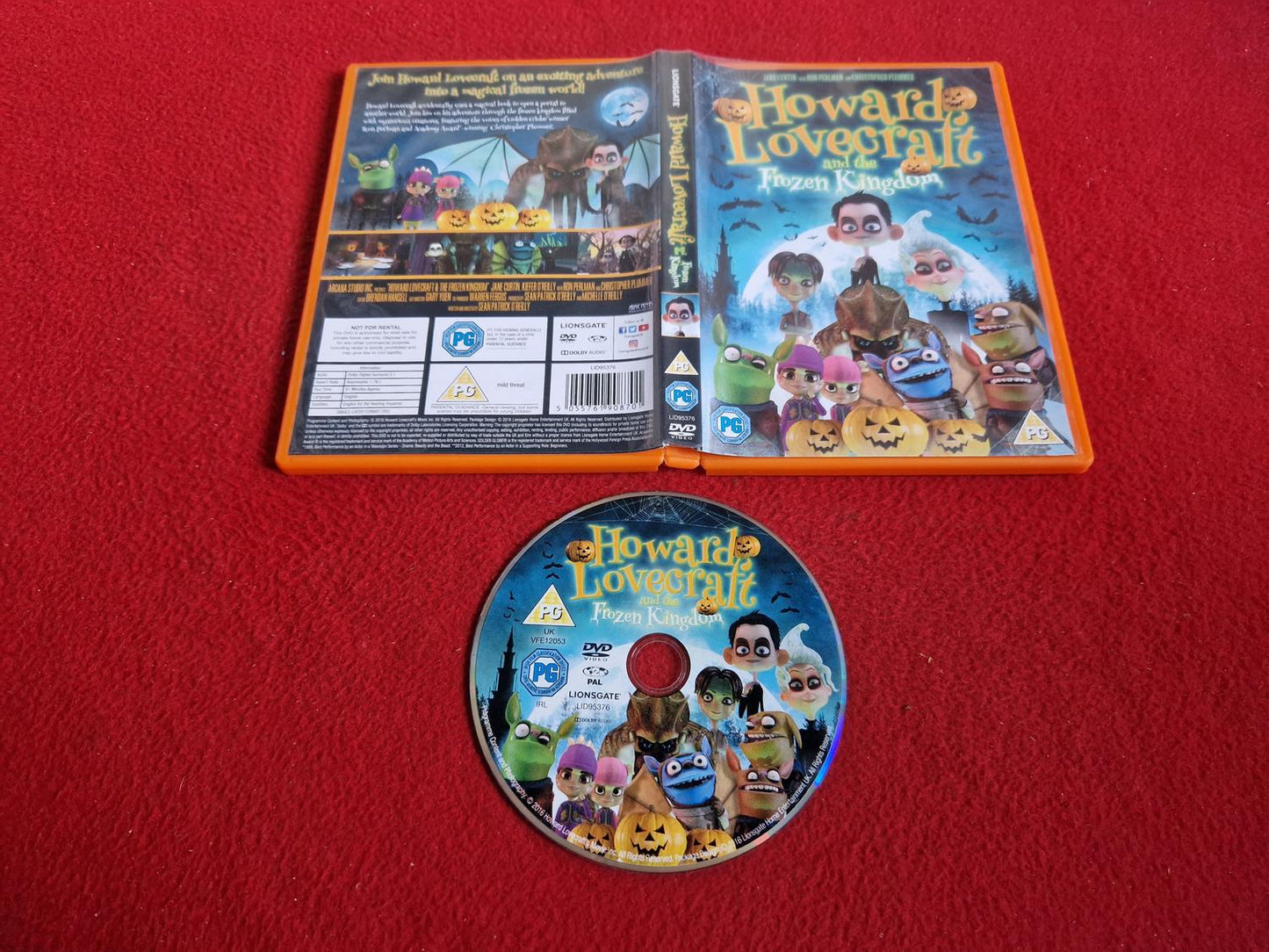 HOWARD LOVECRAFT AND THE FROZEN KINGDOM till DVD