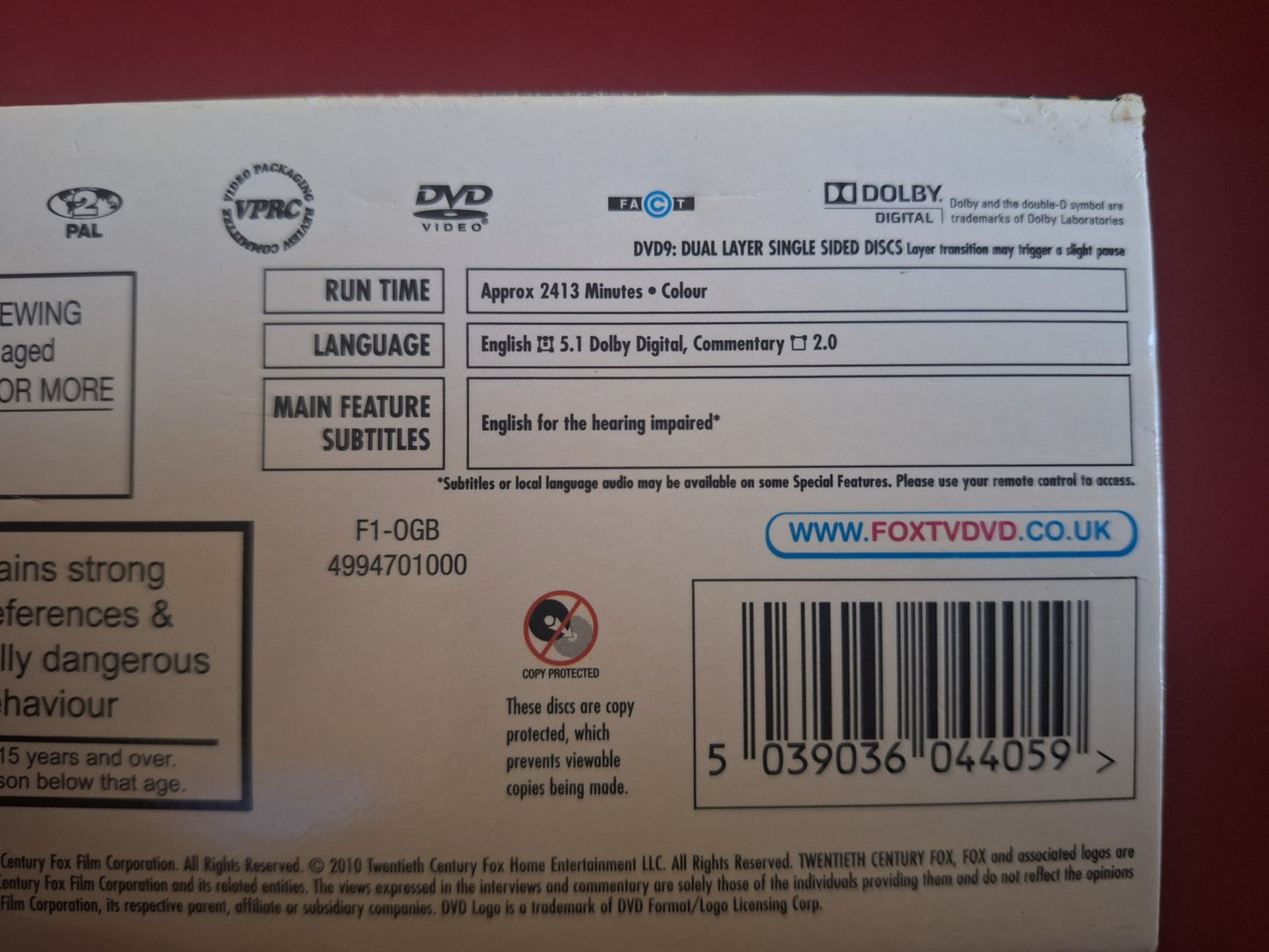 HOW I MET YOUR MOTHER SEASONS 1 - 5 BOX DVD