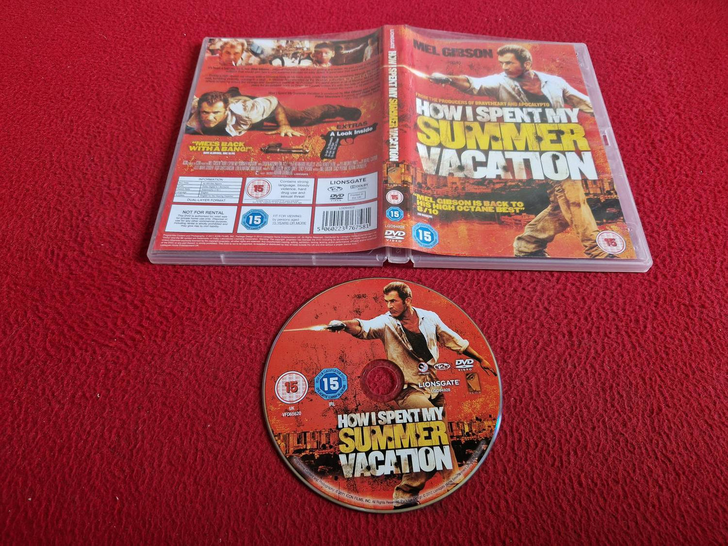 HOW I SPENT MY SUMMER VACATION DVD