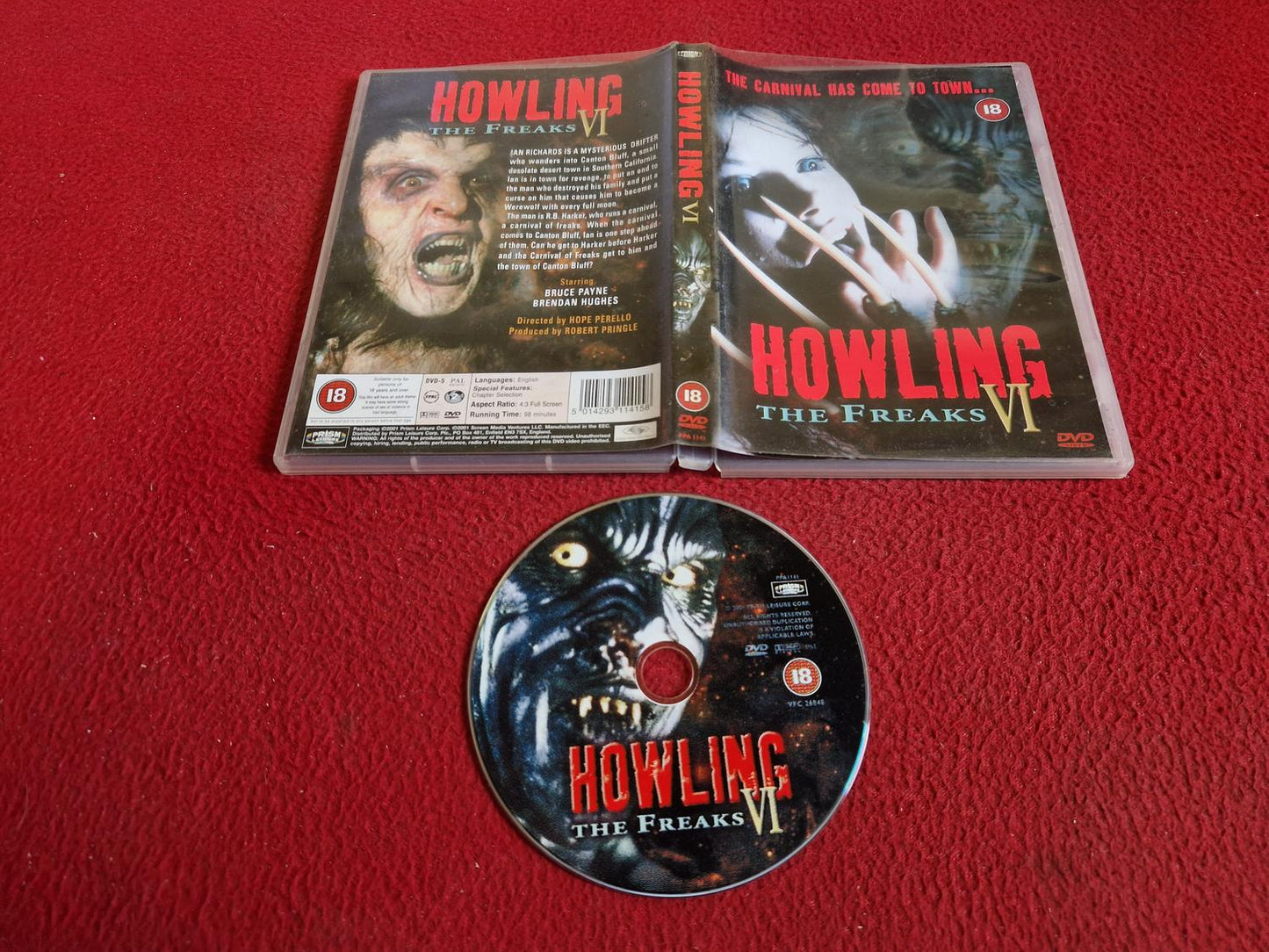 HOWLING VI - THE FREAKS DVD