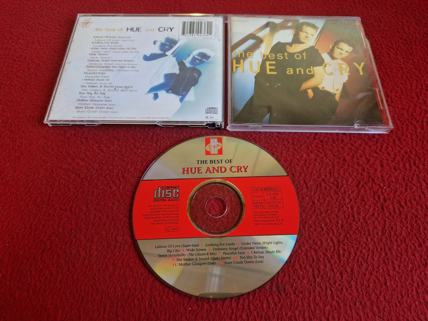 HUE AND CRY THE BEST OF CD