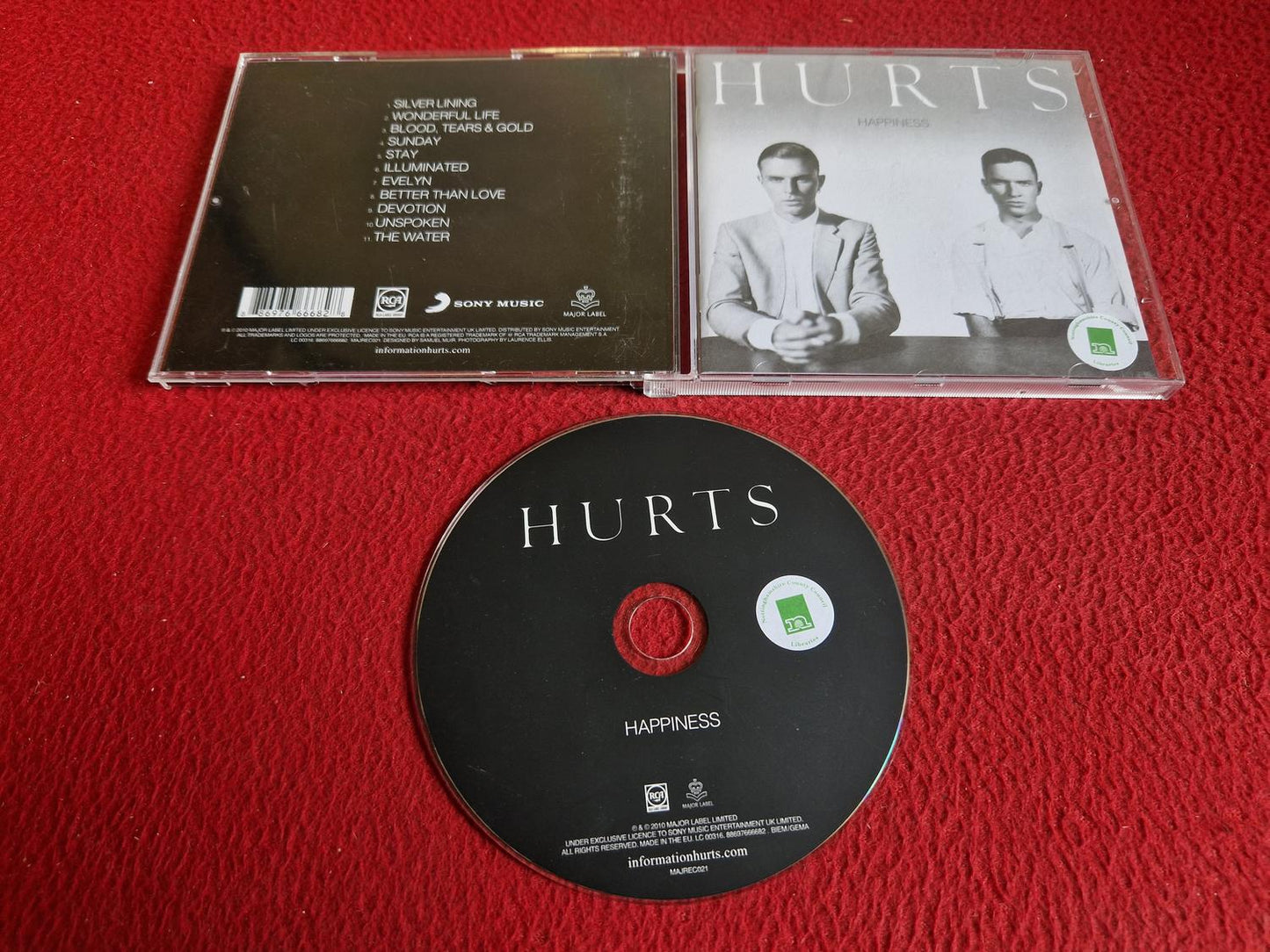 HURTS HAPPINESS CD