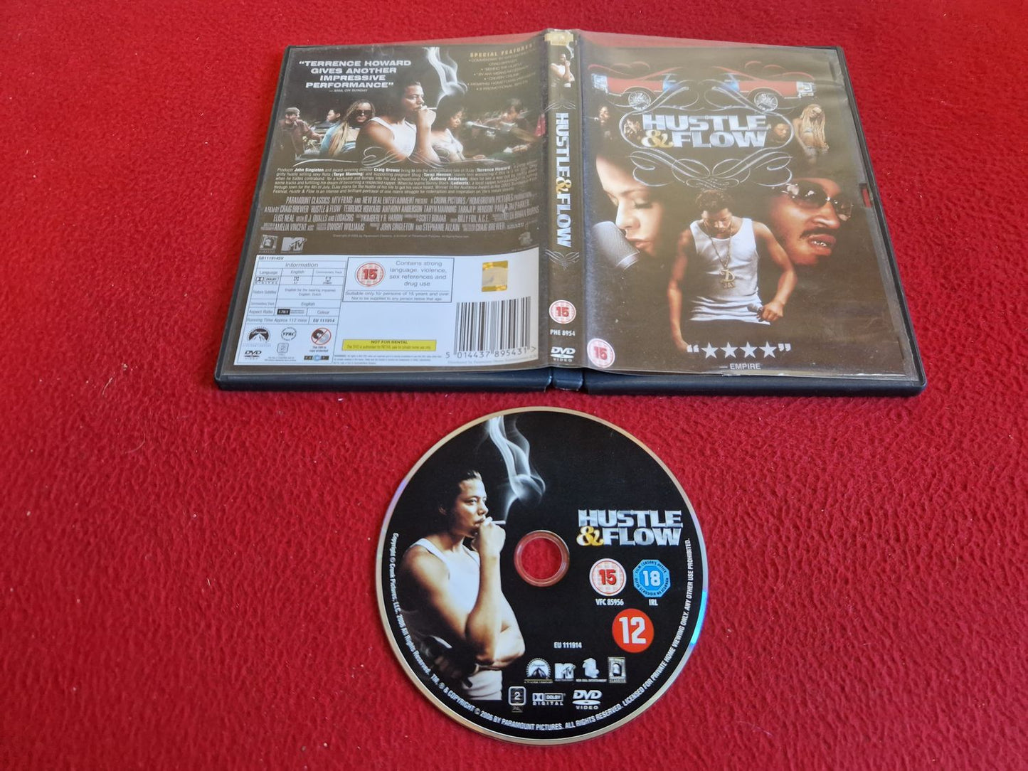 HUSTLE & FLOW DVD