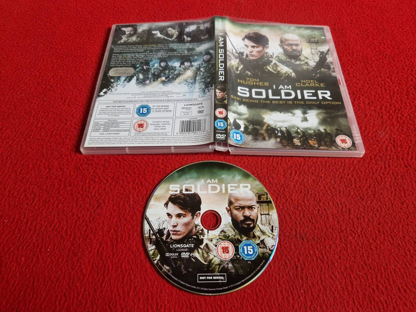 I AM SOLDIER DVD
