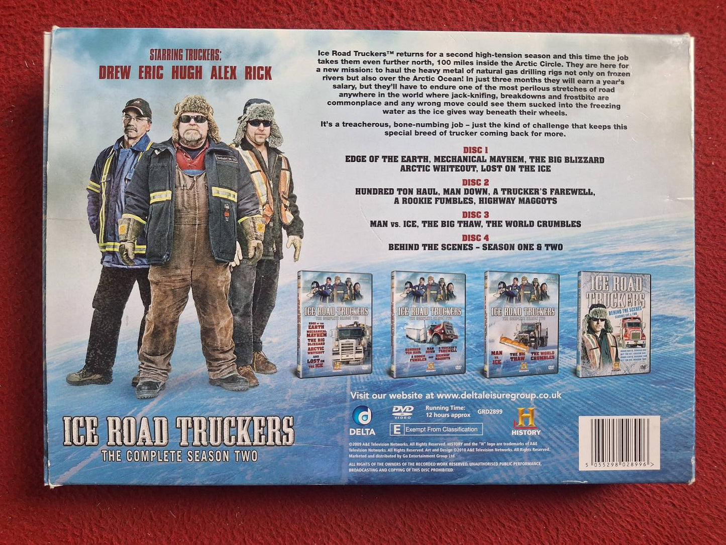 ICE ROAD TRUCKERS SEASON 2 BOX DVD