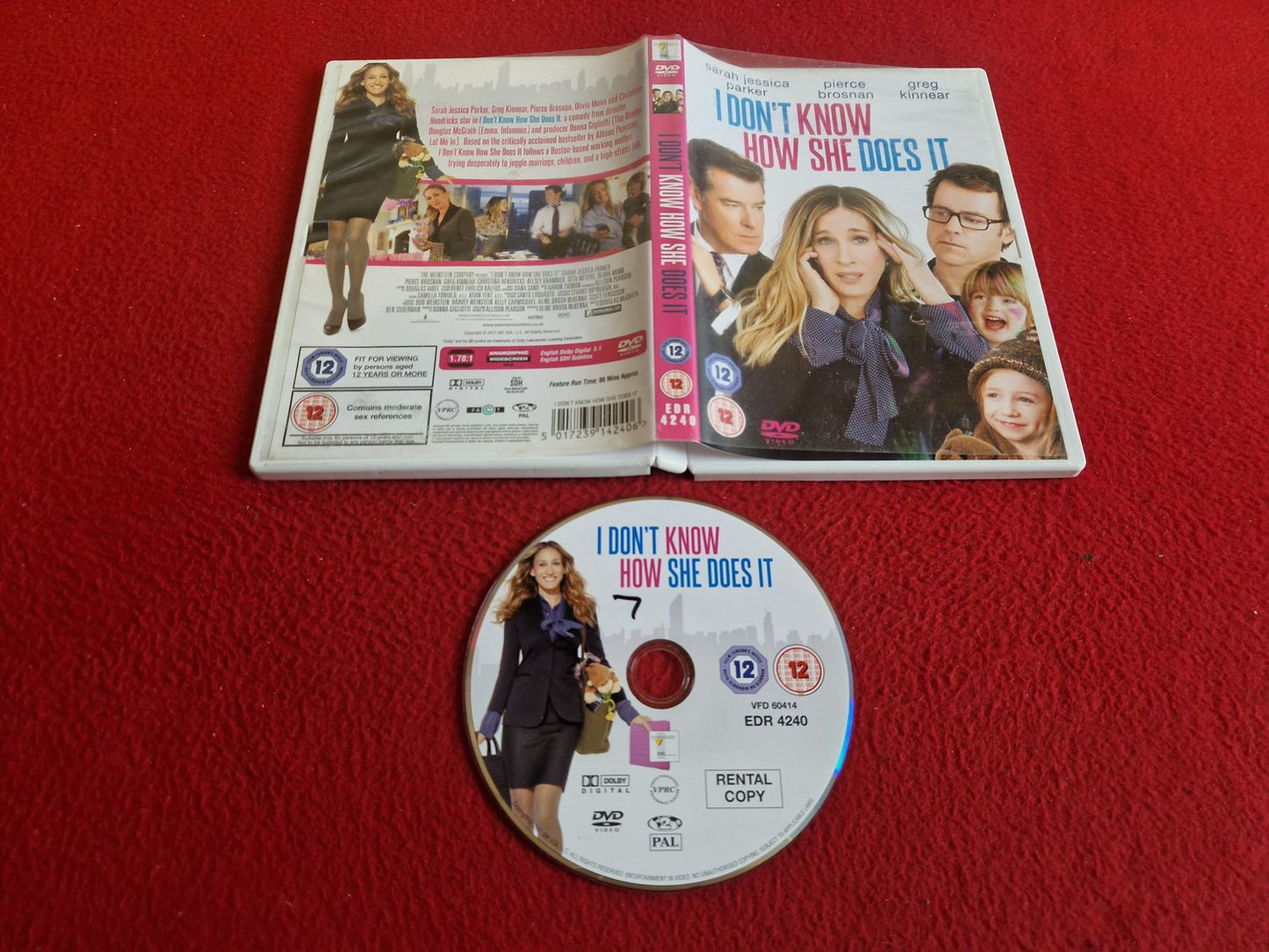 I DON'T KNOW HOW SHE DOES IT DVD