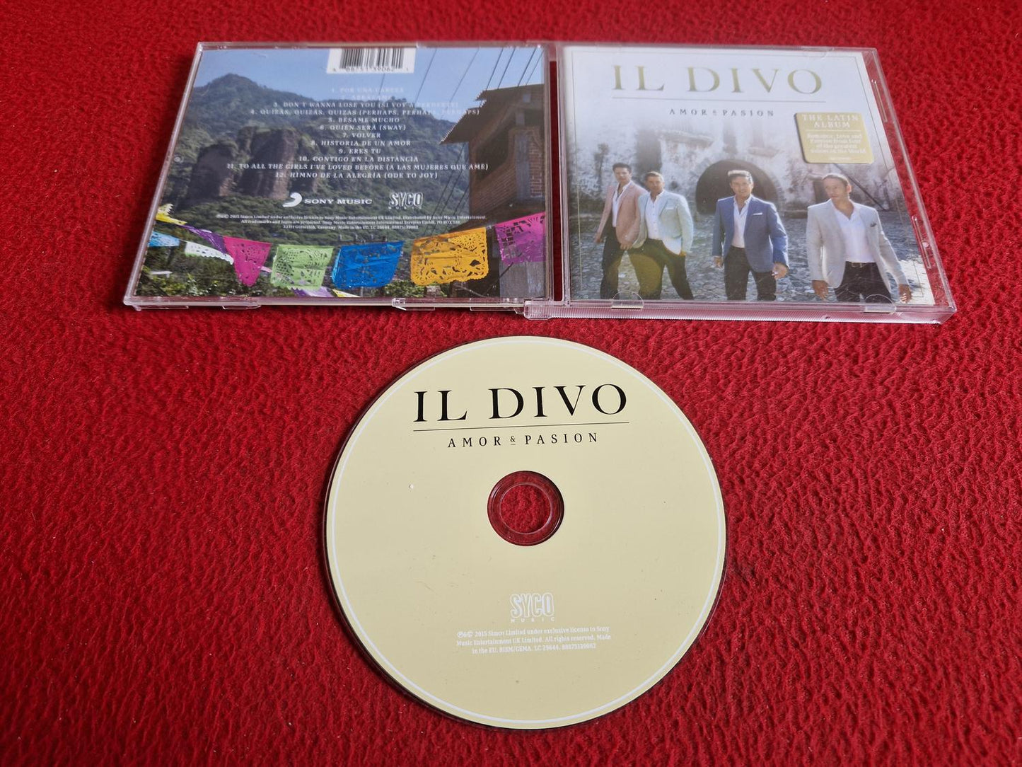 IL DIVO AMOR & PASION CD