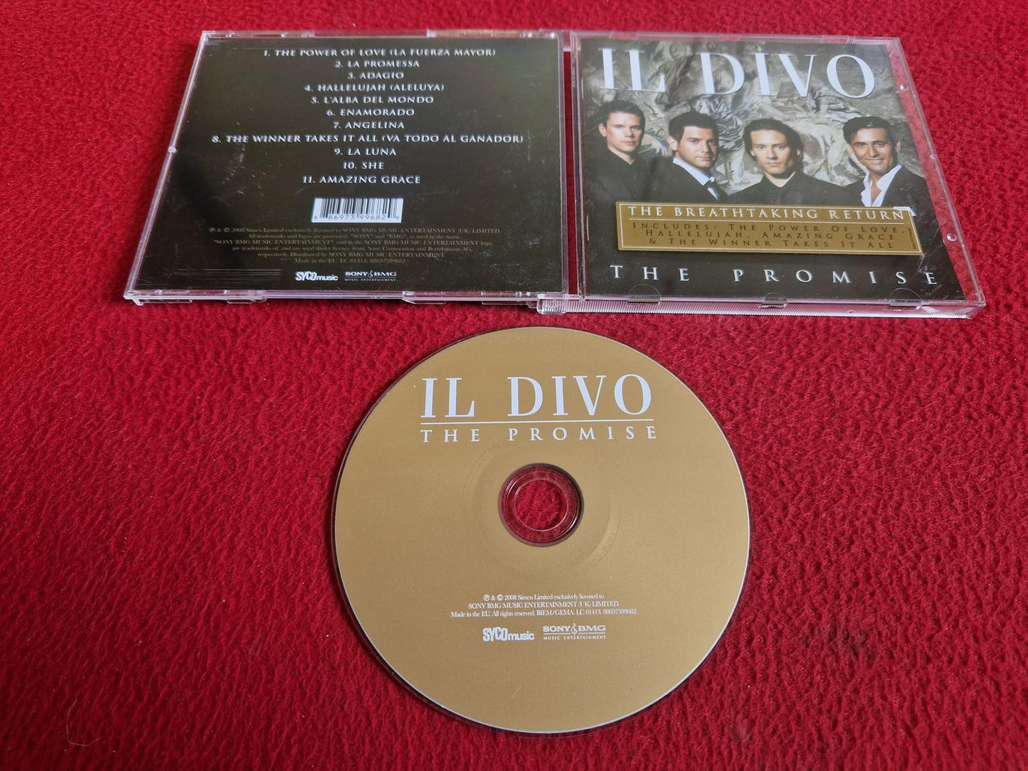 IL DIVO THE PROMISE CD