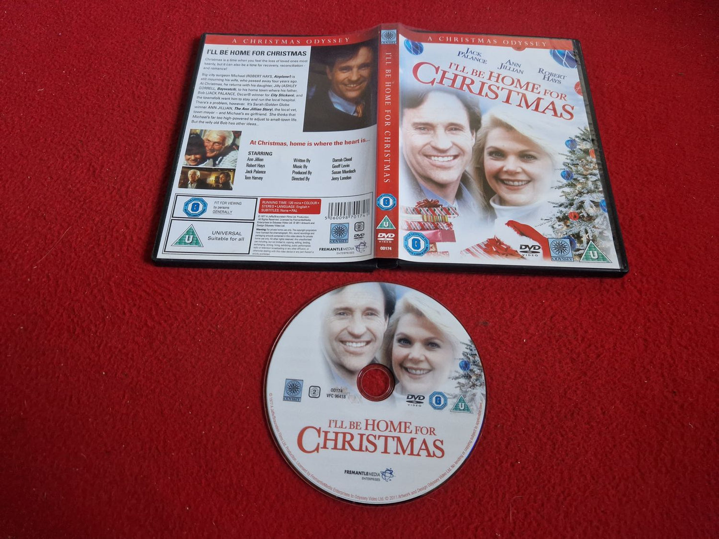 I'LL BE HOME FOR CHRISTMAS DVD