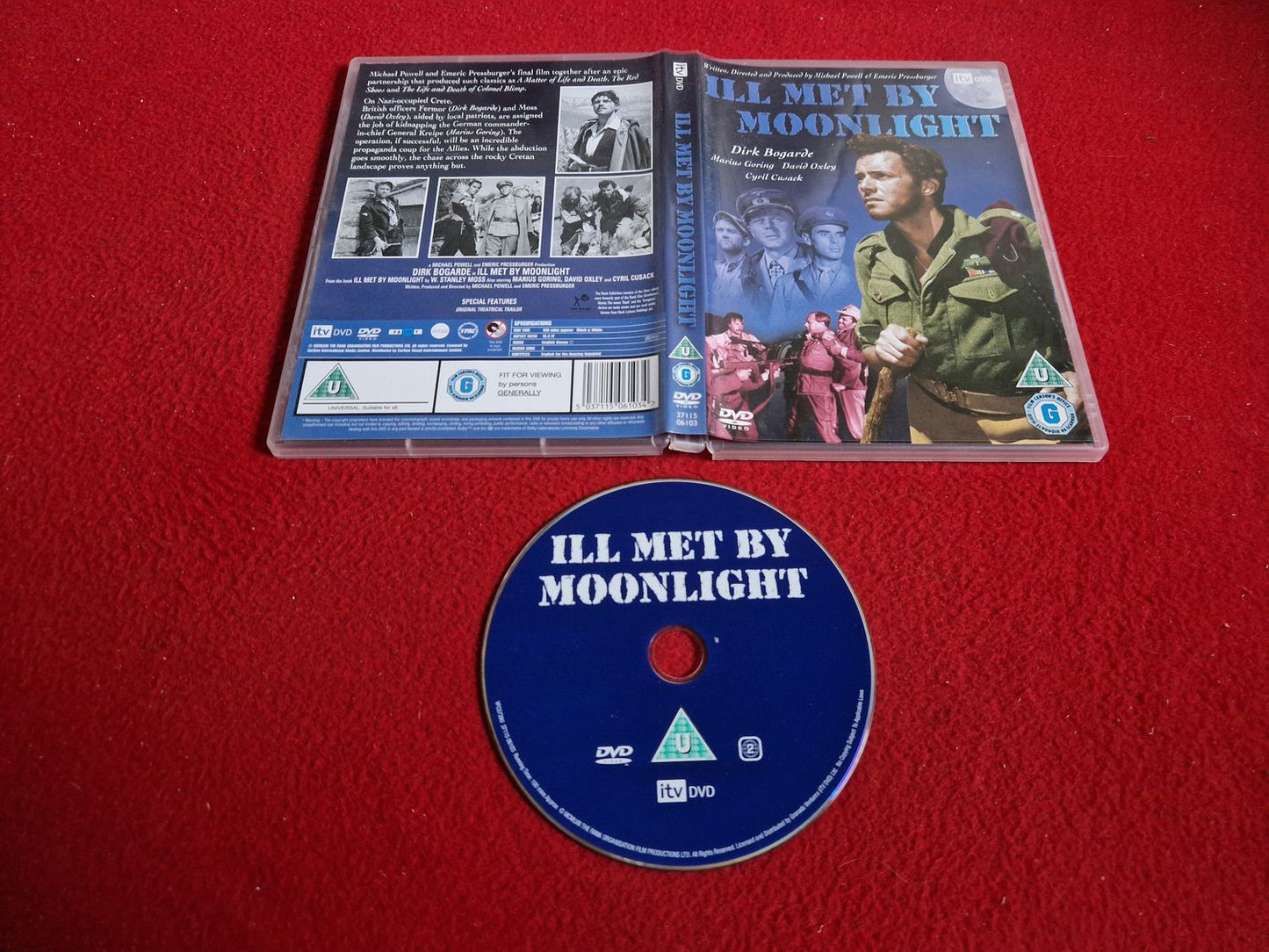 ILL MET BY MOONLIGHT DVD