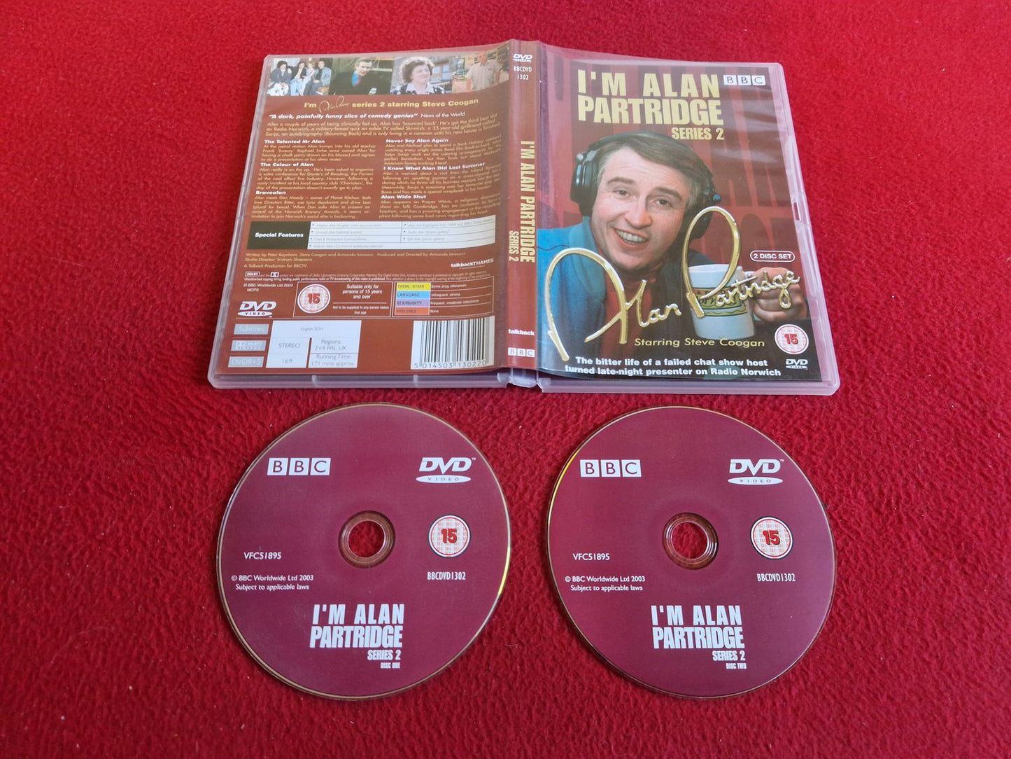 I'M ALAN PARTRIDGE - SERIES 2 DVD