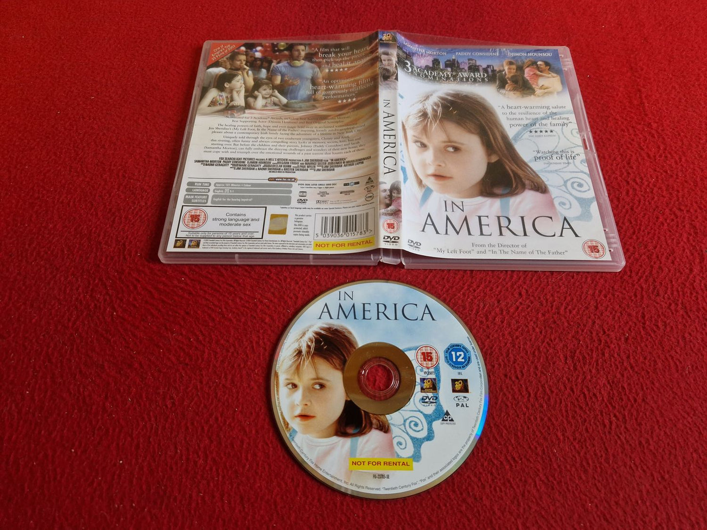 IN AMERICA DVD