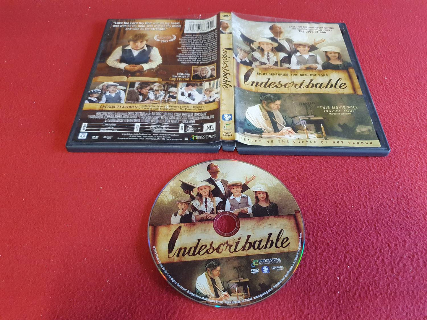 INDESCRIBABLE till DVD