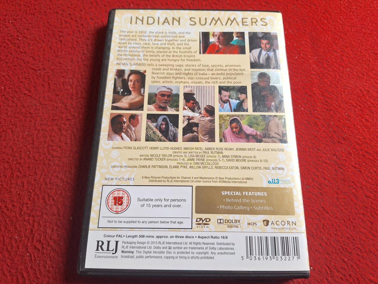 INDIAN SUMMERS BOX DVD