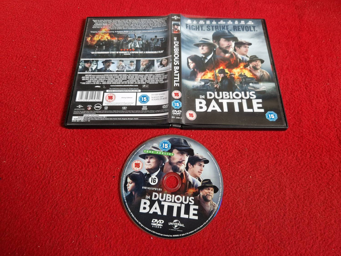 IN DUBIOUS BATTLE DVD