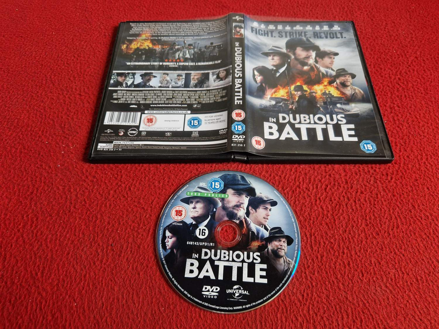 IN DUBIOUS BATTLE DVD