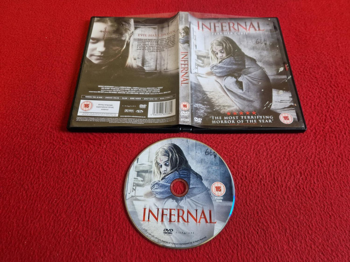 INFERNAL DVD